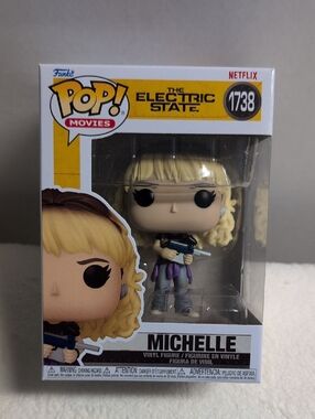 Funko Pop! Michelle 1738 The Electric State with Gray Outfit and Purple Accents